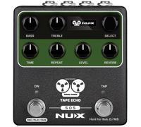 NUX NDD-7 Tape Echo Pedal With Independent Spring Reverb Effect, MIDI In And Out