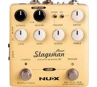 NU-X Stageman Floor Acoustic Preamp DI Pedal