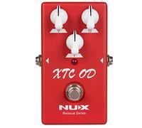 NUX XTC OD Guitar Effect Pedal, Overdrive Effect with Rich Harmonics Fast Response, Pure Analog Circuit, Level, Gain, Tone, True-bypass Hardware Switching