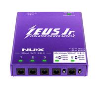 NU-X | Zeus Jr. Guitar Pedal Power Supply: Compact, High-Performance Power Solution with Multi-Voltage Flexibility and Ultra-Low Noise Circuitry