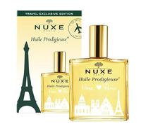 Nuxe Huile Prodigieuse Multi-Purpose Dry Oil 100ml, Limited Edition Eiffel Tower Design, Legendary Dry Oil, Nourishes, Repairs & Beautifies Face, Body & Hair, Vegan Formula