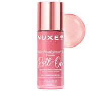 NUXE Huile Prodigieuse Floral Gold Shimmer Multi-Purpose Dry Oil for Face, Body and Hair Roll On 60ml