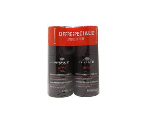 Nuxe Men 24hr Protection Deodorant - Aluminum-Free, No Marks or Stains, 50 ml x 2