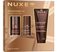 Nuxe Mens-skin-care- Nuxe-MenExclusively Him Set NUXE Men Moisturiser 50 ml- NUXE Men Multifunctional Shower Gel 200 ml- NUXE Men Deodorant with 24H protection 50 ml