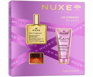 Nuxe Pink Infinite Rose Gold & Glow Gift Set - Luxury Skincare Trio 100ml