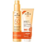 Nuxe Sun Spray Solaire SPF 50 150 ml + After Sun Shower Shampoo 100 ml