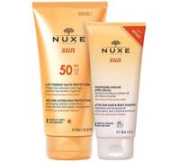 Nuxe Sun Sun Milk SPF 50 150 ml + After Sun Shampoo 100 ml