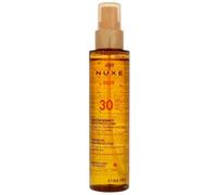 Nuxe Women's Tanning Oil for Face & Body SPF30 150ml in Clear NUXE Clear 150ml