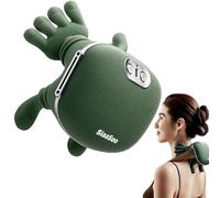NUXMAW Siaasoo Neck Massager, Massage Master for Shoulder, Neck, Lower Abdominal, Hands-Like Deep Tissue Shiatsu Back Massager with Heat, 3D Kneading Pillow for Pain Relief