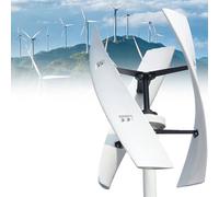 Nuxyyds 8000W Wind Turbine Wind Generator Kit, 12V/24V/48V/220V Wind Solar Hybrid Ready Vertical Turbine for Marine, RV, Home, Windmill Generator Suit 12V