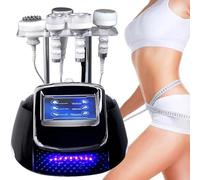 Nuxyyds 80K Cavitation Body Slimming Machine, Vacuum Cavitation Weight Loss Beauty Machine, Fat Burning Weight Loss Machine with 6 Probes and 7-inch LED Display Screen for The Whole Body
