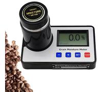 Nuxyyds Digital Grain Moisture Analyser, Portable Food Water Activity Meter with ATC, 0.5% Accuracy, Measuring Range 8-30%, for Rice Barley Wheat Soybean 19 Kinds Grains Moisture Testing