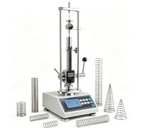 Nuxyyds Digital Spring Tester 10N, Tension Compression Testing Machine with High-Precision LCD Display, 99 Data Sets, Real-Time & Auto-Peak Modes for Industrial Applications 500N