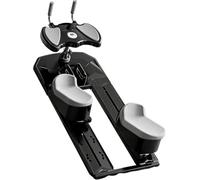 Nuxyyds Exercise Crawler Machine, Spine Twist and Stretch Trainer, Core Abdominal Workout Trainer with Adjustable Height & Digital Timer, for Full-Body Workout Black
