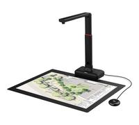 Nuxyyds S21 Overhead Scanner, A2 Document Scanner for Large Format Documents & Books, 23MP High Resolution, OCR Text Recognition, Auto-Flatten & Fingerprint Removal Technologies