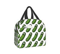 NUYFVG Lunch Bag Reusable Cooler Insulated Tote Bag Leakproof Lunch Box for Women&Men Fishing-Pickle Rick