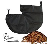 Nuyhadds Bag for leaf vacuum cleaners, made of non-woven fabric with zip on the base, multiple uses, garden tools for leaf collection in the garden and yard, for use in garden, park, path, driveway