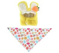 Nuyhadds Clothing for Ducks for Lawn Decoration, Funny Party Easter Cloth with Hat - Easter Bunny Hat Porch Duck Costume - For Celebration Decoration Event Lawn Garden Outdoor Farm