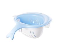 Nuyhadds Corner Strainer for the Kitchen Sink, Universal Triangular Draining Basket, Magnetic Sink Strainer for the Kitchen Corner, for Food Leftovers in the Dining Room, Restaurant, Bar