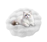 Nuyhadds Cushion | Round Machine Washable Non-Slip | Self-Warming Mat for Dogs and Cats Indoors, for Travel, Shelter, Camping, Garden, Balcony, Dog Kennel, Sofa Floor
