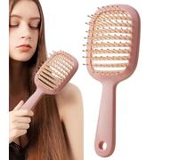 Nuyhadds Detangling Hair Brush,Portable Wet Hair Brush - Massage Comb, Bounce Curly Defining Brush, Travel Hairbrush, Dry And Wet Hair Brush Detangler for All Hair Types
