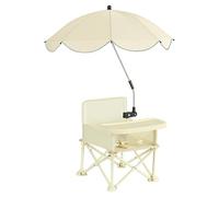 Nuyhadds Folding Booster Seat,Toddler Chair Booster | Folding Portable Travel Booster Chair with Parasols for 6-36 Years Old Babies