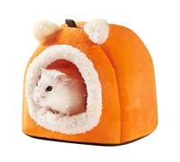 Nuyhadds , Hamster Bed - Comfortable Warm Cotton Ferret Bed, Hedgehog House Chinchilla Accessories, Cute Hiding Place for Small Animals in Bear Shape for Cold Weather