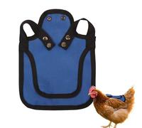 Nuyhadds Hen Saddle for Chickens - Hen Wing Back Protector,Protector Clothes with Adjustable Straps for Poultry Coop Chicken Pet Coop Outdoor Activities