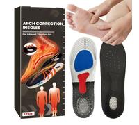 Nuyhadds Insoles, shock-absorbing comfort for the whole day, arch support insoles for shoes, for women, men, teenagers, seniors, work boots, trainers, high heels, running shoes