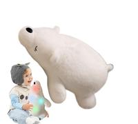 Nuyhadds Plush Toys Stuffed Tool - Polar Bear Plush Tool, Colorful LED Light Doll, Distinctive Hugging Unit, Novelty Decoration Case, Resilient Wall Set, Special Case | Durable Girls Gear For Home