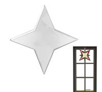 Nuyhadds Poinsettia Template, Star Templates for Crafts, Handmade Christmas Template, Templates for Craft Decorations, Christmas Quilting Templates for Home