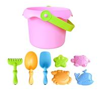 Nuyhadds Sand Toys for - Portable Castles, Beach Toys Set for Kids | Soft Colors Create Visual Aesthetic Harmony And Rain Kit For Nursery School
