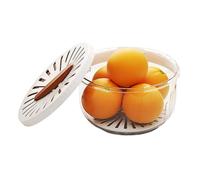 Nuyhadds Washing Bowl - 2-in-1 Stackable Foldable Kitchen Aid | Washing Bowl with Strainer Insert - For Fridge Counter Sink Storage Cabinet Picnic Camping as well as for Salad and Berries