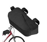 Nuyhadds Waterproof top tube bag, front frame bag, waterproof saddle front carrier bag, saddle bag with magnetic closure, bicycle equipment and accessories, frame bag, multifunctional for