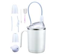 Nuyhgtr Adult Sippy Cup for Elderly, Spill Proof Drinking Cup, Sippy Cup with Handle, Drinking Cup for Disabled, Maternity Water Cup, Spill Proof Adult Cup, Ergonomic Handle Sippy Cup