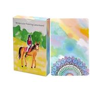 Nuyhgtr Cards for Beginners - Classic Entertainment Toy | Family Night Watercolor Paper Card Games,for Men Women Boys Youth Teens Wife Husband Son Daughter