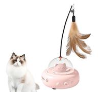 Nuyhgtr Electric Interactive Cat Toy | Cat Toys With Feather | Rechargeable Sensing Pet Toy For Chasing And Hunting