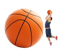 Nuyhgtr Foam Basketball | Silent Ball Soft 3D PU Training Ball,Mute Basketball, High-Density Foam for Kids, Teens, Adults Game Practice