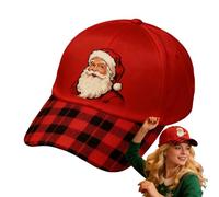 Nuyhgtr Santa Claus Baseball Hat | Festive Adjustable Embroidered Santa Claus - Men Women Christmas Hat,for Lovers Friends Wife Husband Mom Dad Adults
