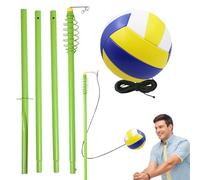 Nuyhgtr Volleyball Training Equipment, Serving Setting Spiking Practice Aid, Adjustable Sports Training Gear for Teens Kids Adults Women Beginners Professionals Indoor Outdoor, 210 cm