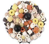 Nuyoah EM Ceramic 500 g Beads Tick Ceramic Beads 12-in-1 Aquarium Filter Media for Aquarium Pond Waterfall Fountain Military Change of Effective Microorganisms