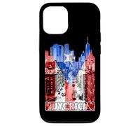 Nuyorican Flag of Puerto Rico T-Shirt Case for iPhone 12/12 Pro