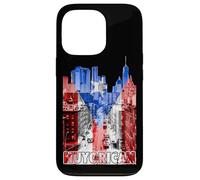 Nuyorican Flag of Puerto Rico T-Shirt Case for iPhone 13 Pro