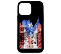 Nuyorican Flag of Puerto Rico T-Shirt Case for iPhone 13 Pro Max