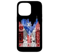 Nuyorican Flag of Puerto Rico T-Shirt Case for iPhone 14 Pro Max