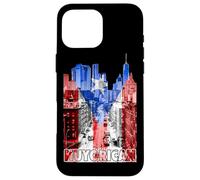 Nuyorican Flag of Puerto Rico T-Shirt Case for iPhone 16 Pro Max