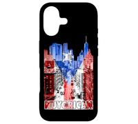 Nuyorican Flag of Puerto Rico T-Shirt Case for iPhone 17