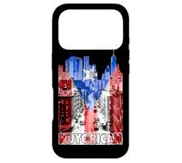 Nuyorican Flag of Puerto Rico T-Shirt Case for iPhone 17 Pro