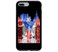Nuyorican Flag of Puerto Rico T-Shirt Case for iPhone 7 Plus/8 Plus