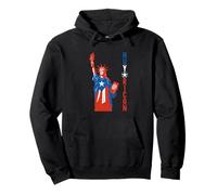 Nuyorican New York Puerto Rico Rican Flag Taino Boricua Pullover Hoodie